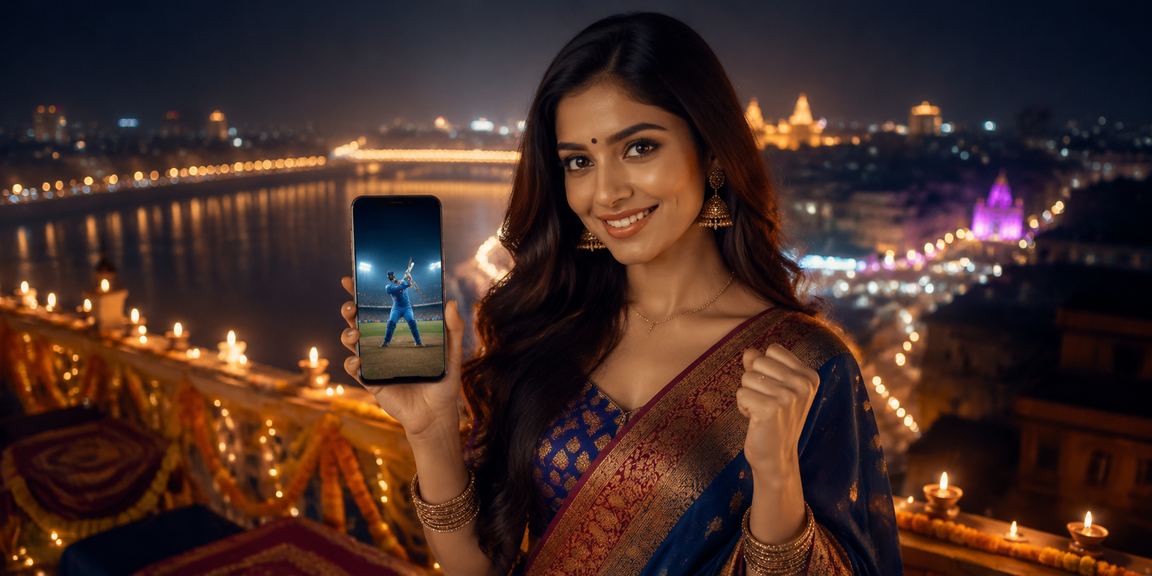 Mobile sports betting user interface optimized for India